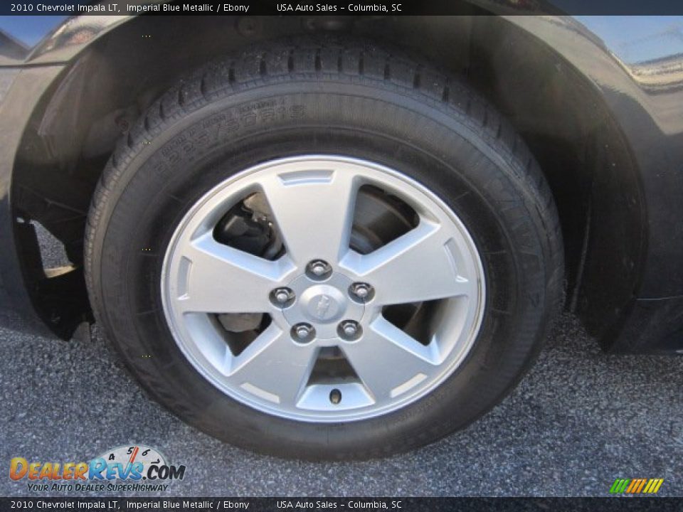 2010 Chevrolet Impala LT Imperial Blue Metallic / Ebony Photo #8