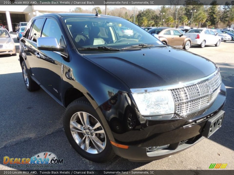 2010 Lincoln MKX AWD Tuxedo Black Metallic / Charcoal Black Photo #1