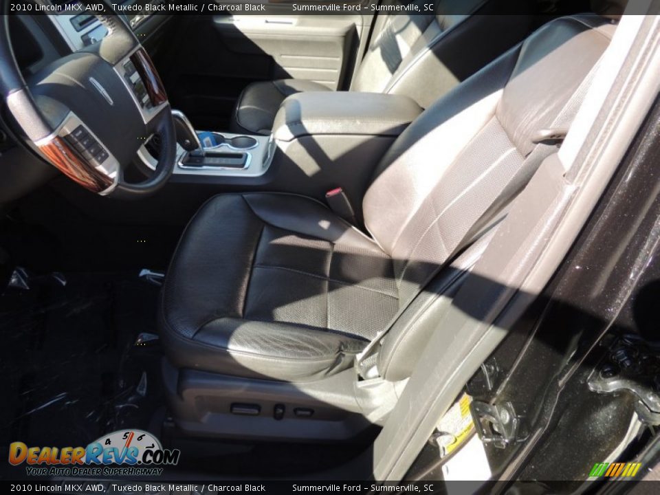 2010 Lincoln MKX AWD Tuxedo Black Metallic / Charcoal Black Photo #6