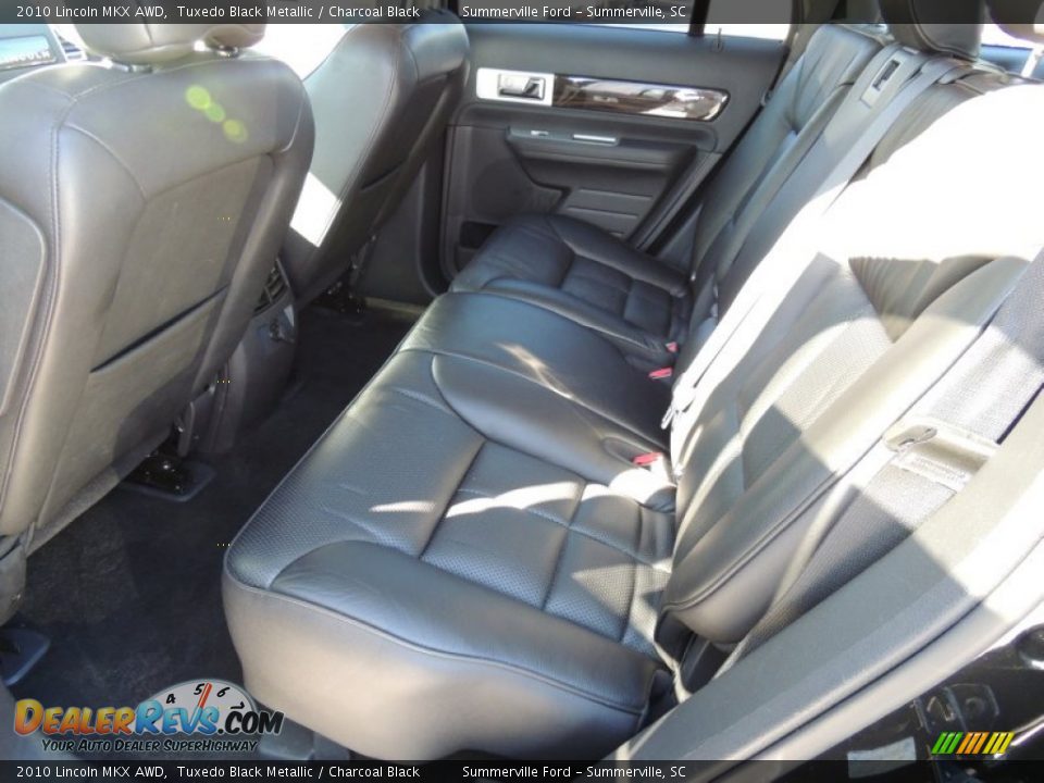 2010 Lincoln MKX AWD Tuxedo Black Metallic / Charcoal Black Photo #8