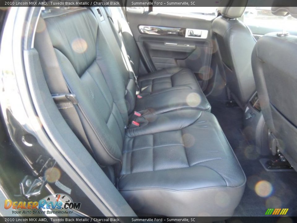 2010 Lincoln MKX AWD Tuxedo Black Metallic / Charcoal Black Photo #12