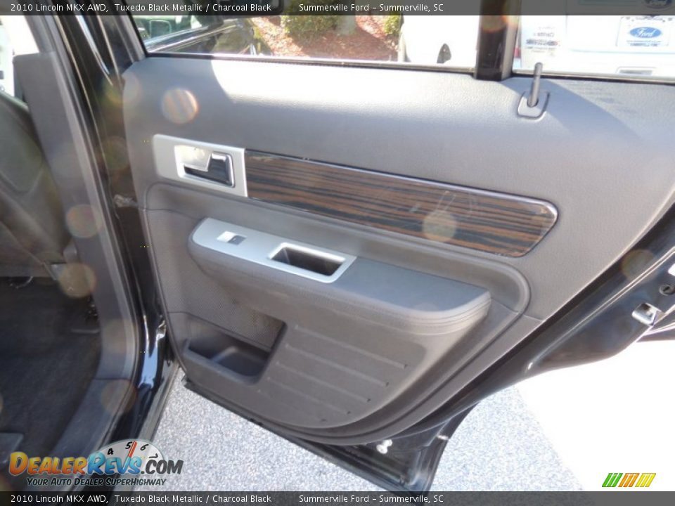 2010 Lincoln MKX AWD Tuxedo Black Metallic / Charcoal Black Photo #13