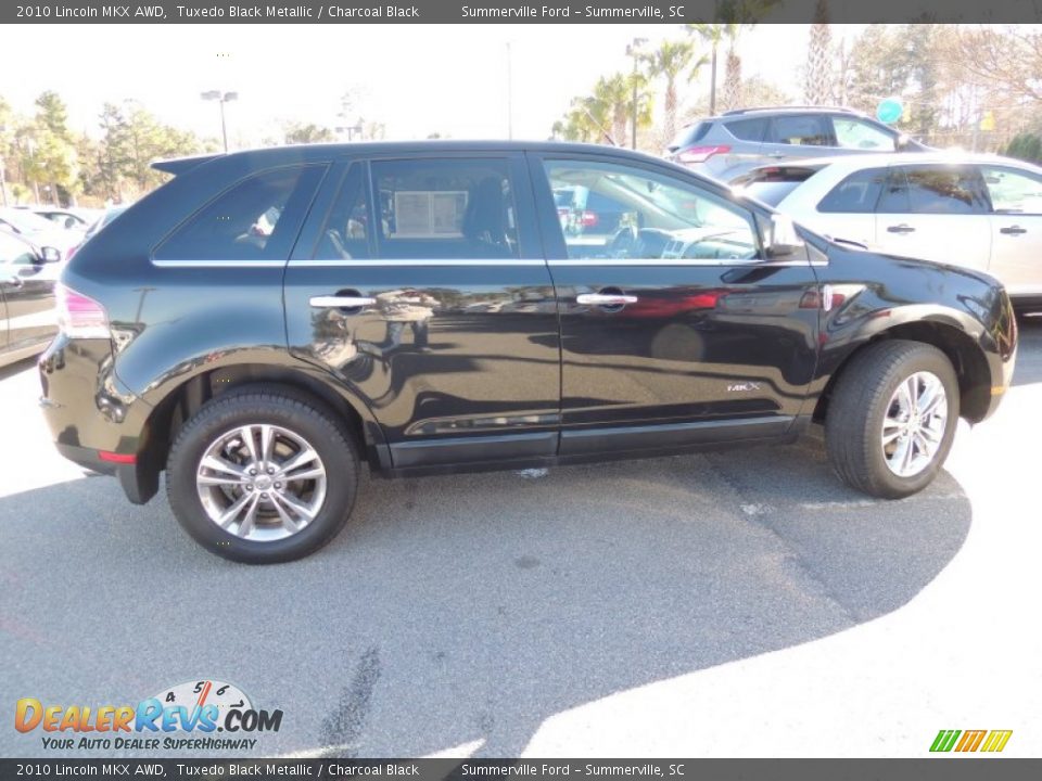 2010 Lincoln MKX AWD Tuxedo Black Metallic / Charcoal Black Photo #14