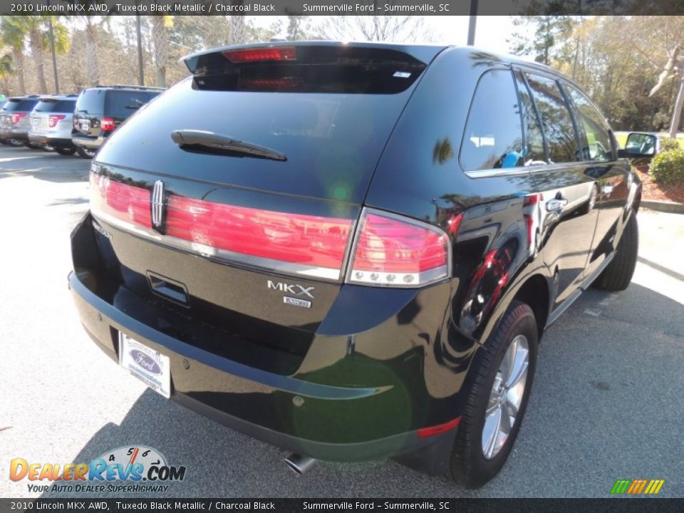 2010 Lincoln MKX AWD Tuxedo Black Metallic / Charcoal Black Photo #15