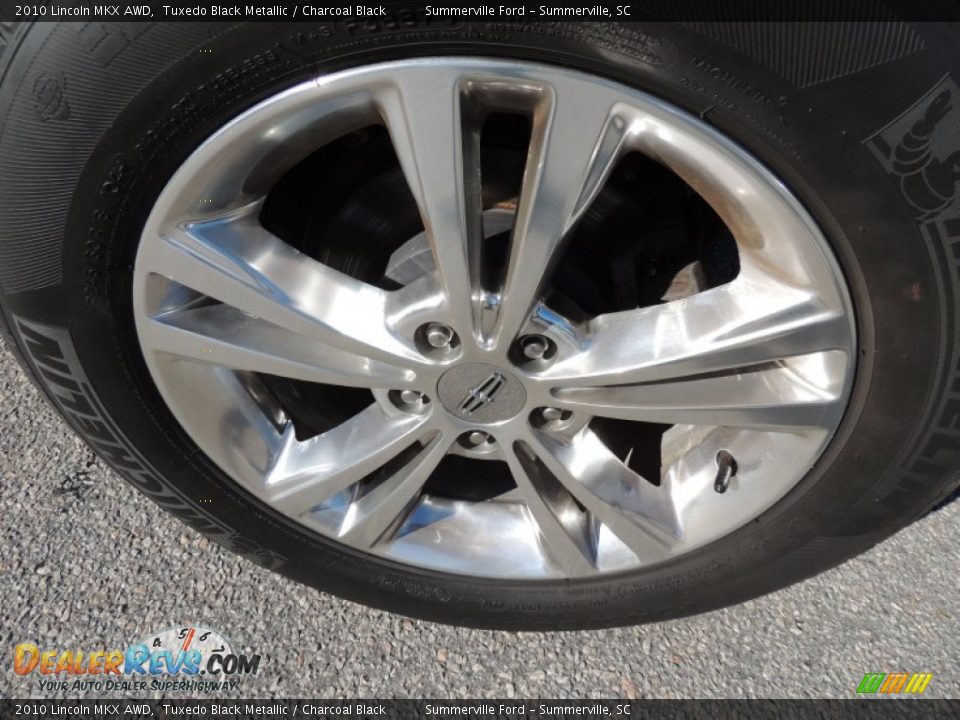2010 Lincoln MKX AWD Tuxedo Black Metallic / Charcoal Black Photo #18