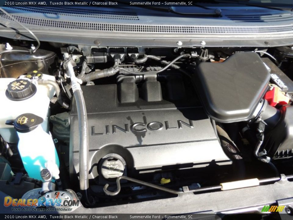 2010 Lincoln MKX AWD Tuxedo Black Metallic / Charcoal Black Photo #20