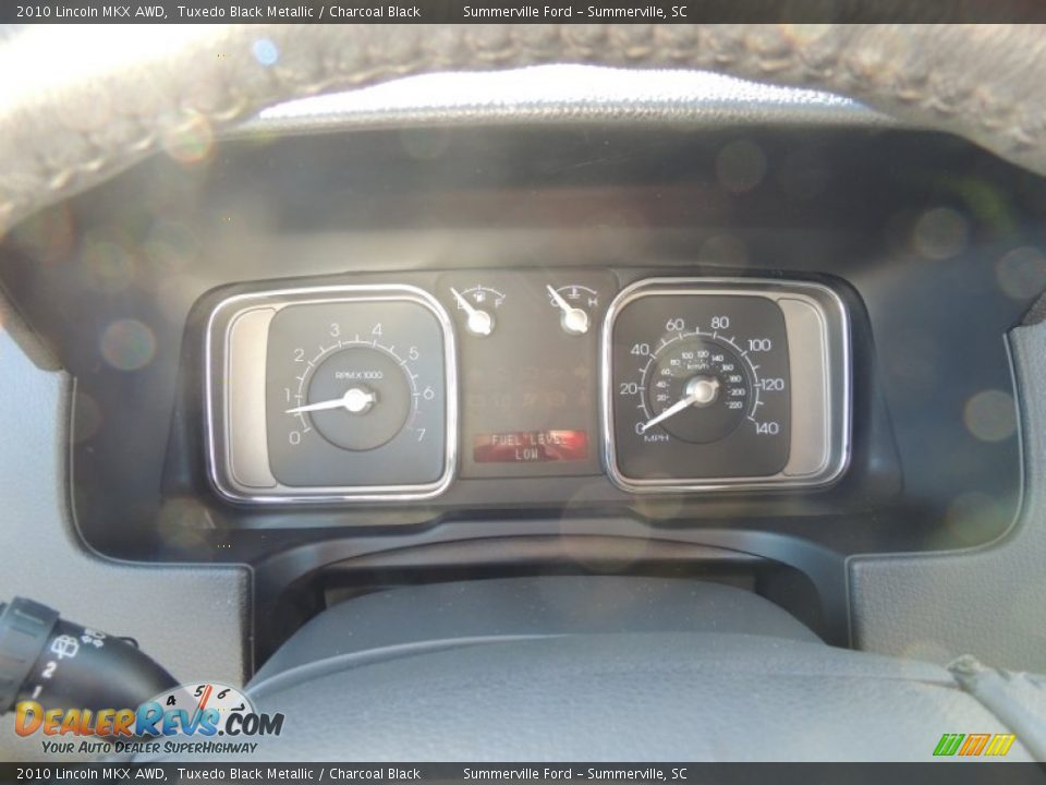 2010 Lincoln MKX AWD Tuxedo Black Metallic / Charcoal Black Photo #24