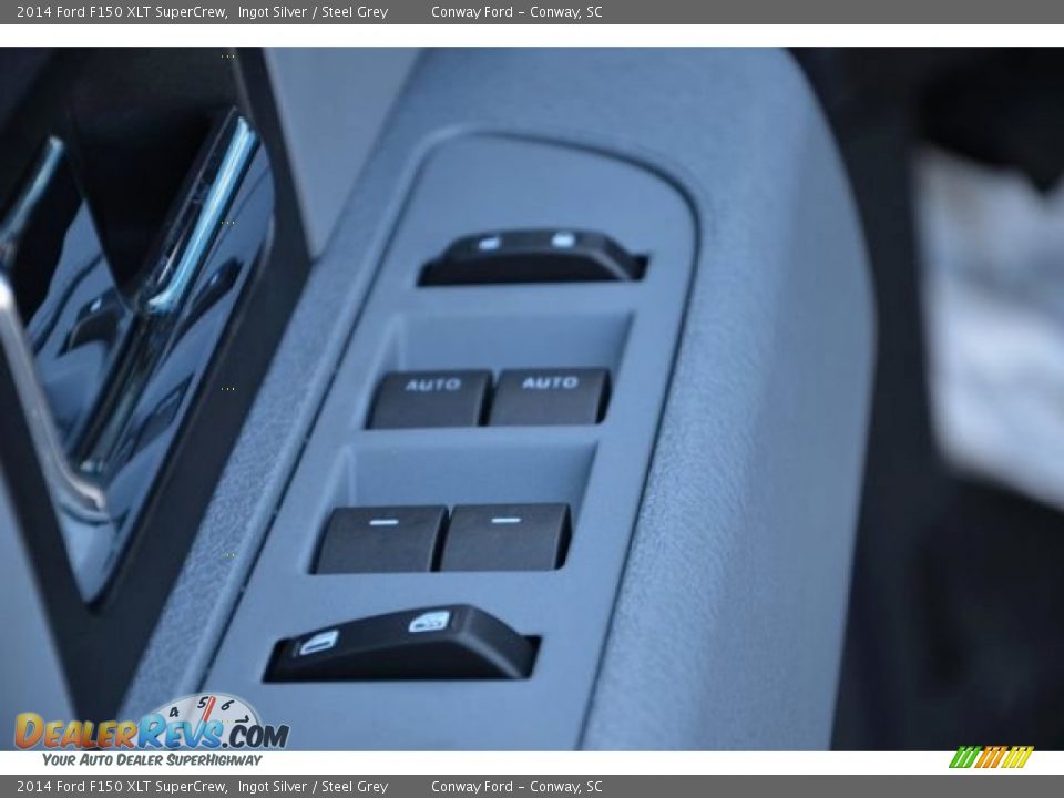 2014 Ford F150 XLT SuperCrew Ingot Silver / Steel Grey Photo #19