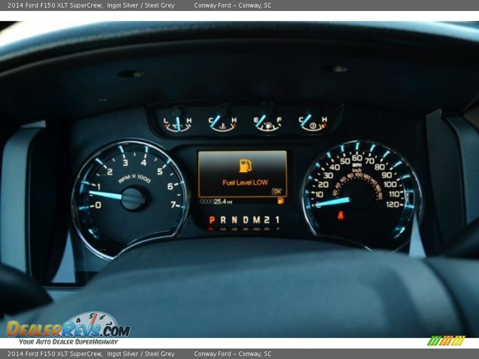 2014 Ford F150 XLT SuperCrew Ingot Silver / Steel Grey Photo #22