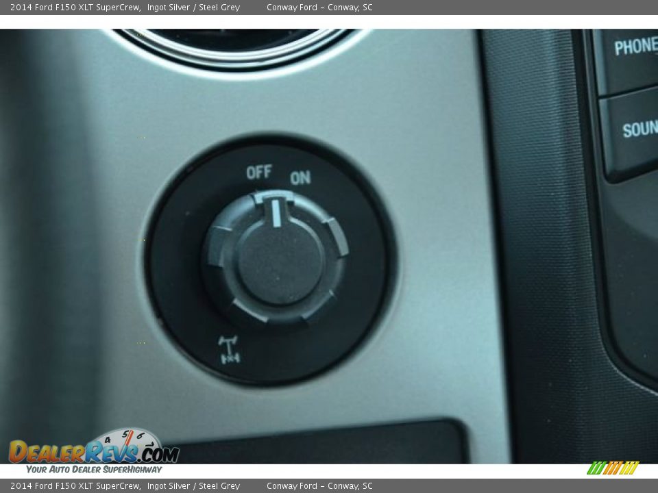 2014 Ford F150 XLT SuperCrew Ingot Silver / Steel Grey Photo #27
