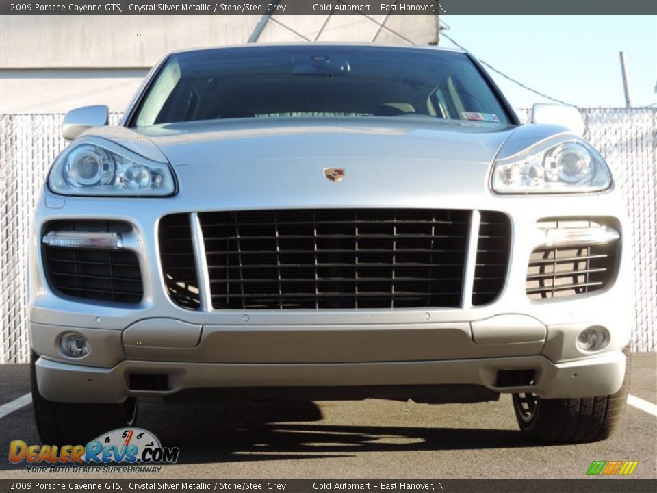 2009 Porsche Cayenne GTS Crystal Silver Metallic / Stone/Steel Grey Photo #1