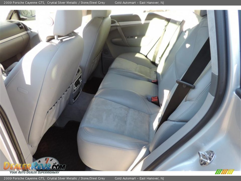2009 Porsche Cayenne GTS Crystal Silver Metallic / Stone/Steel Grey Photo #14