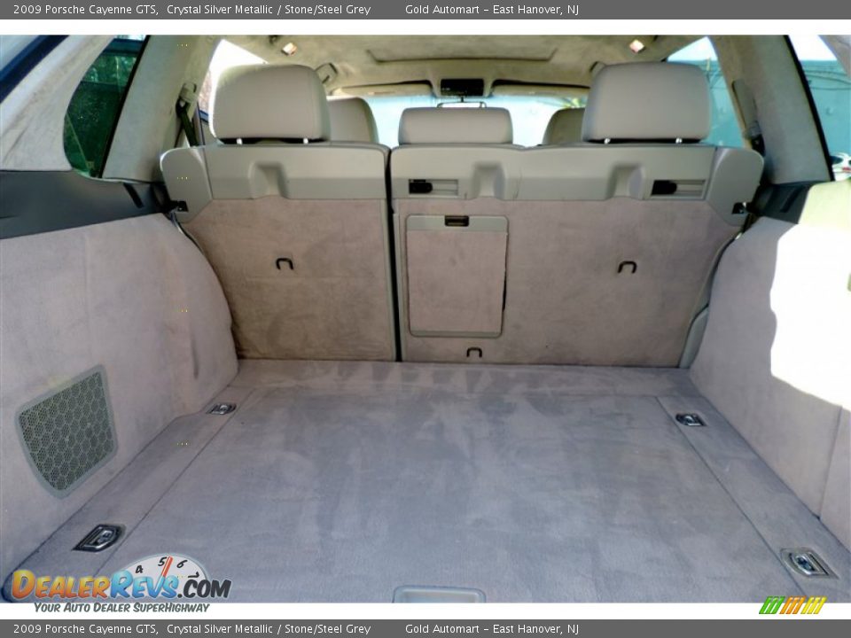 2009 Porsche Cayenne GTS Crystal Silver Metallic / Stone/Steel Grey Photo #15
