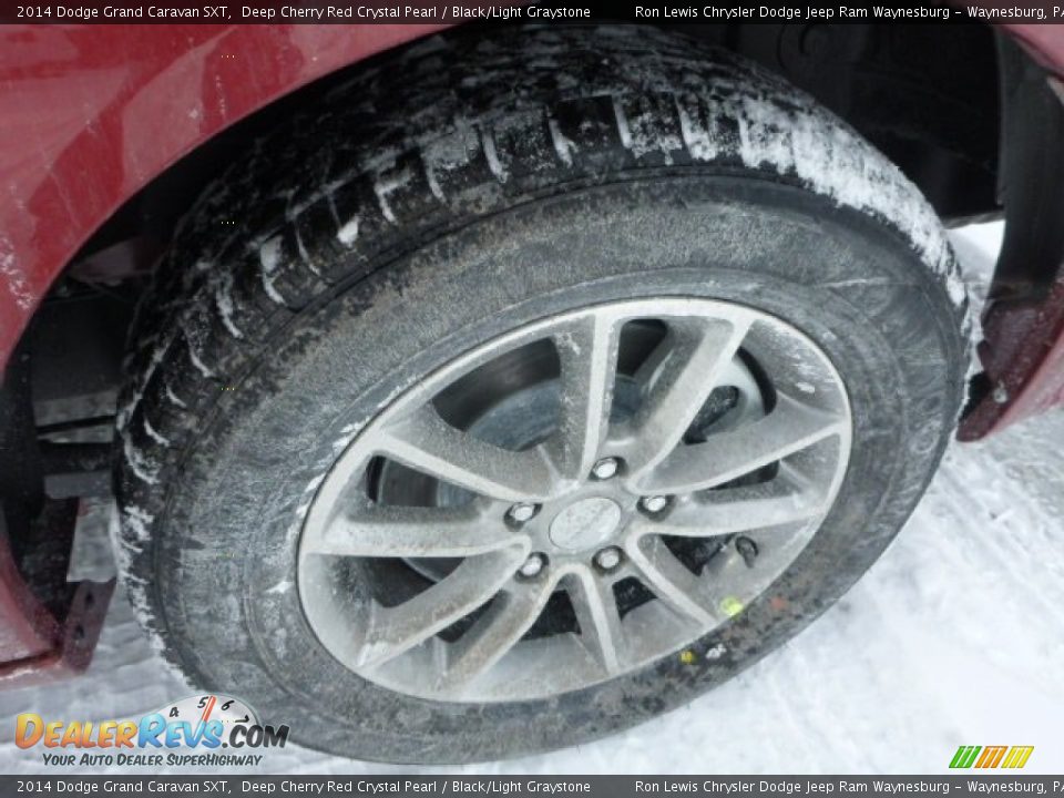 2014 Dodge Grand Caravan SXT Deep Cherry Red Crystal Pearl / Black/Light Graystone Photo #10