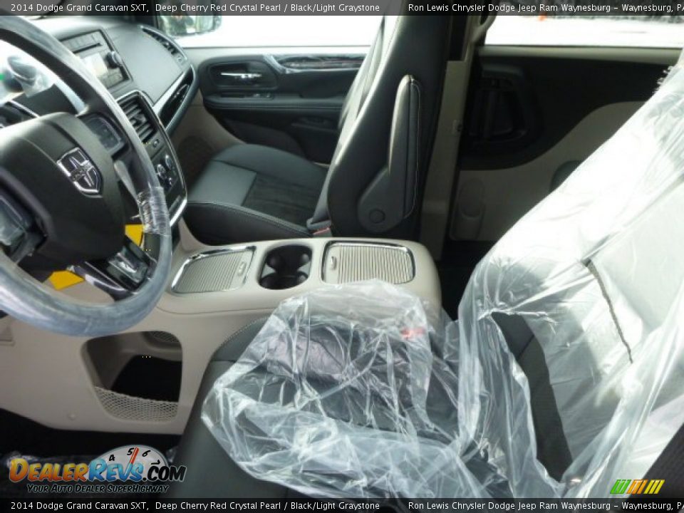 2014 Dodge Grand Caravan SXT Deep Cherry Red Crystal Pearl / Black/Light Graystone Photo #11