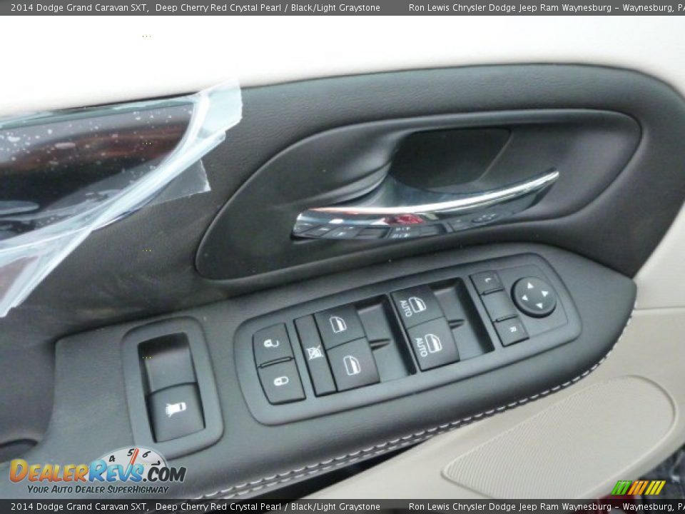 2014 Dodge Grand Caravan SXT Deep Cherry Red Crystal Pearl / Black/Light Graystone Photo #15