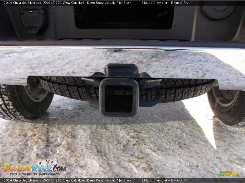 2014 Chevrolet Silverado 1500 LT Z71 Crew Cab 4x4 Deep Ruby Metallic / Jet Black Photo #10
