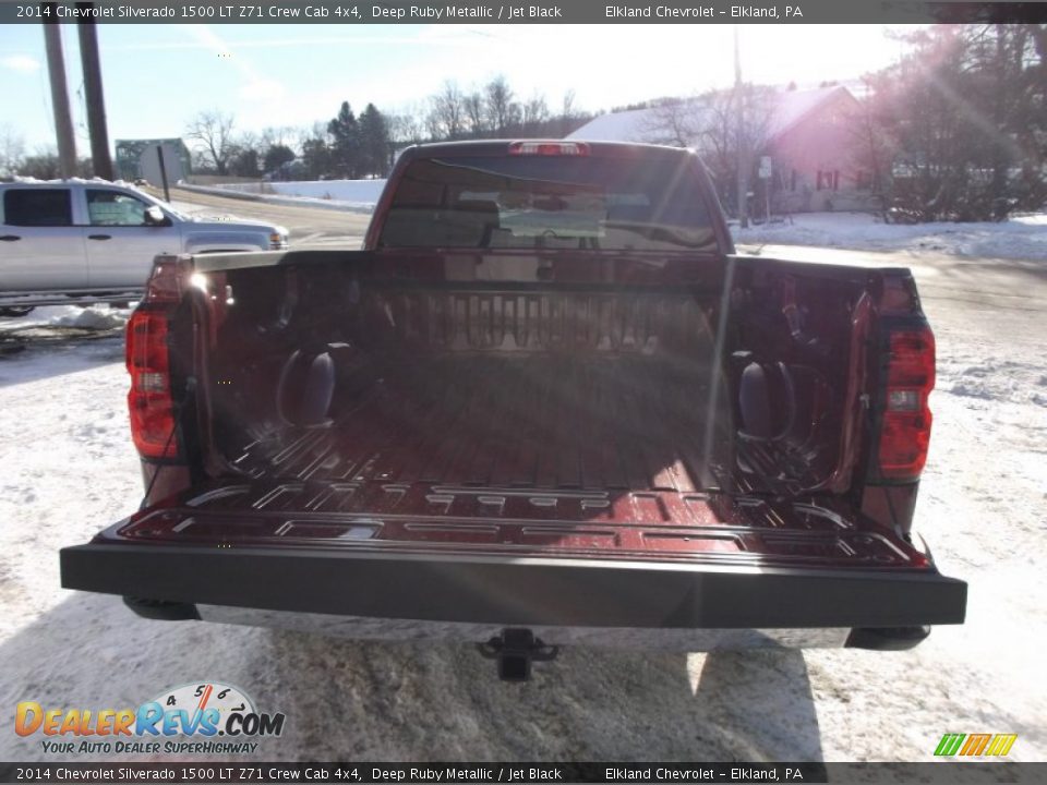 2014 Chevrolet Silverado 1500 LT Z71 Crew Cab 4x4 Deep Ruby Metallic / Jet Black Photo #11