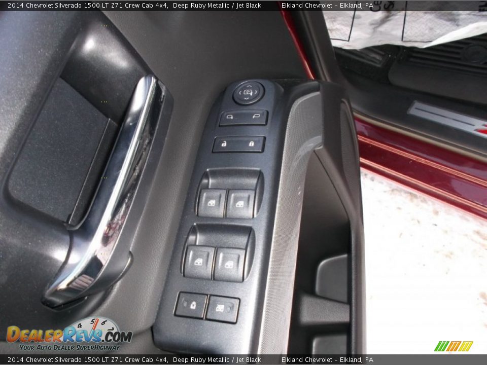 2014 Chevrolet Silverado 1500 LT Z71 Crew Cab 4x4 Deep Ruby Metallic / Jet Black Photo #15