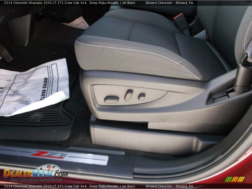 2014 Chevrolet Silverado 1500 LT Z71 Crew Cab 4x4 Deep Ruby Metallic / Jet Black Photo #16