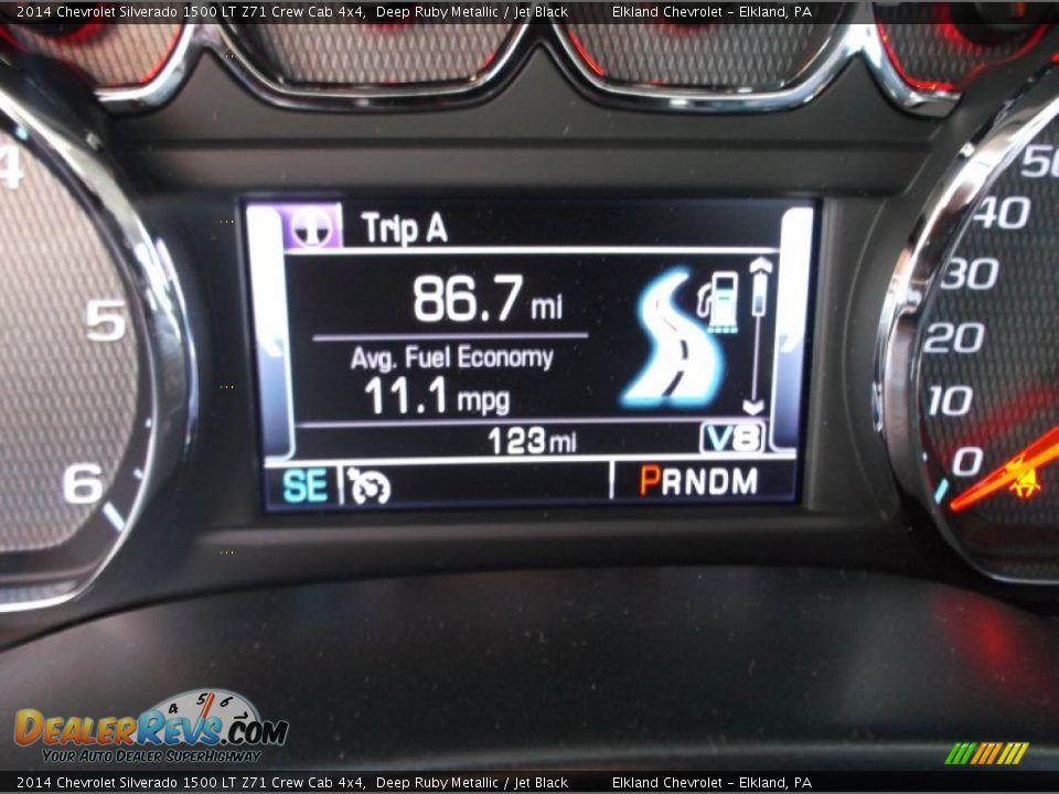 2014 Chevrolet Silverado 1500 LT Z71 Crew Cab 4x4 Deep Ruby Metallic / Jet Black Photo #22