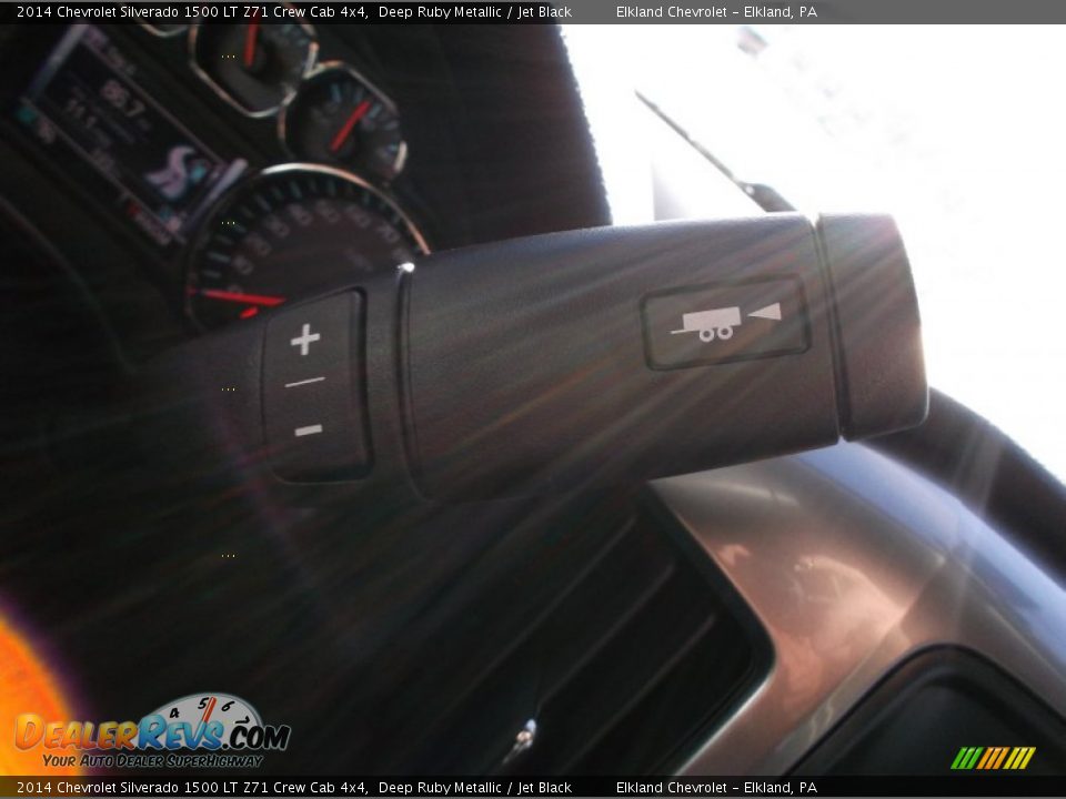 2014 Chevrolet Silverado 1500 LT Z71 Crew Cab 4x4 Deep Ruby Metallic / Jet Black Photo #23