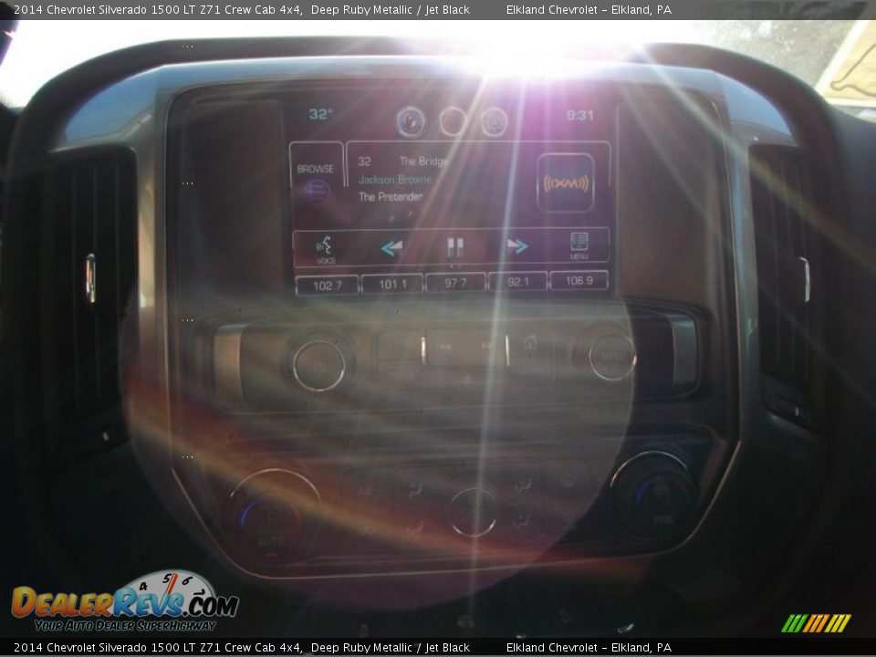 2014 Chevrolet Silverado 1500 LT Z71 Crew Cab 4x4 Deep Ruby Metallic / Jet Black Photo #24