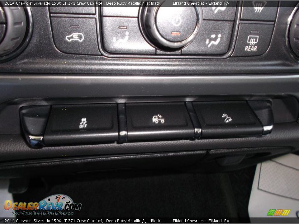 2014 Chevrolet Silverado 1500 LT Z71 Crew Cab 4x4 Deep Ruby Metallic / Jet Black Photo #26