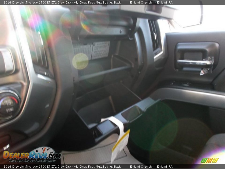 2014 Chevrolet Silverado 1500 LT Z71 Crew Cab 4x4 Deep Ruby Metallic / Jet Black Photo #27