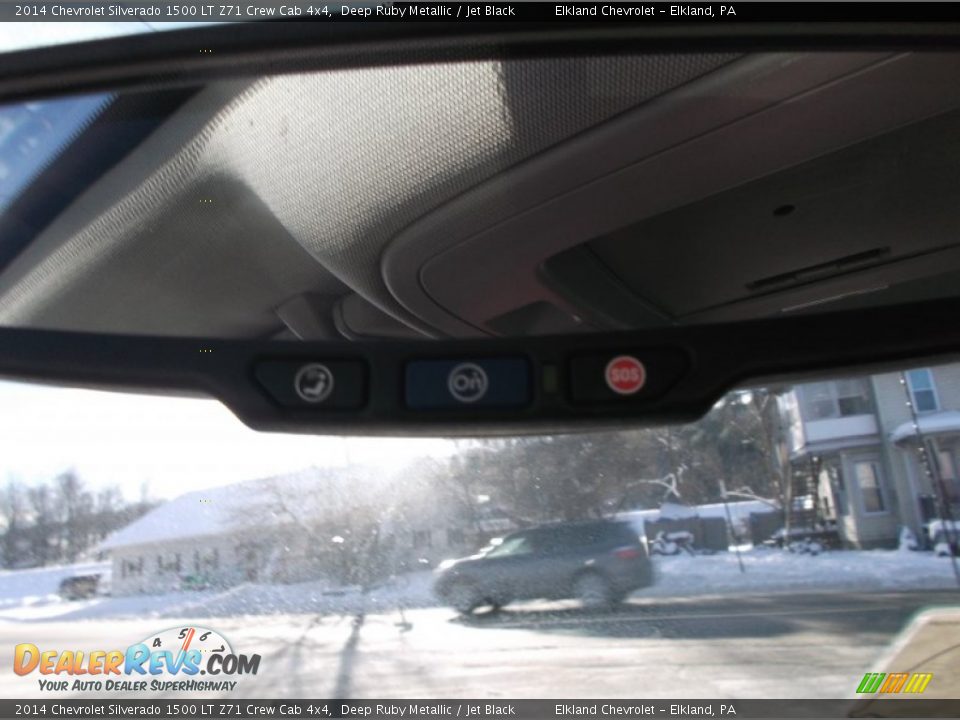 2014 Chevrolet Silverado 1500 LT Z71 Crew Cab 4x4 Deep Ruby Metallic / Jet Black Photo #28