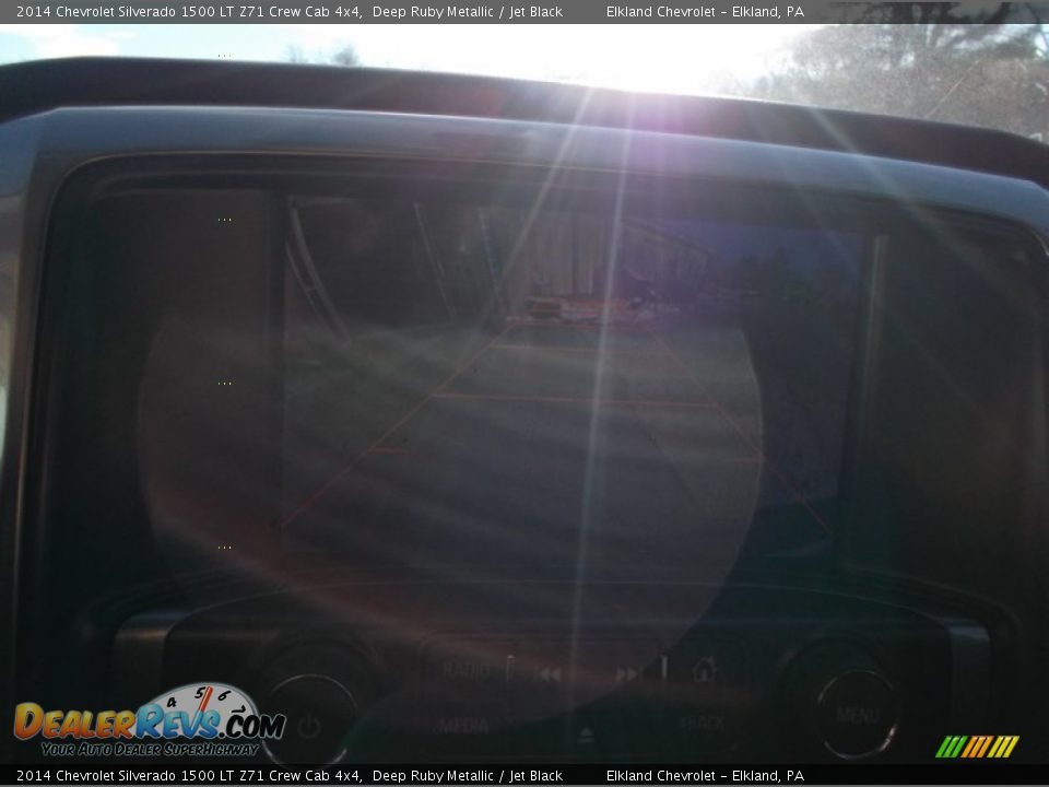2014 Chevrolet Silverado 1500 LT Z71 Crew Cab 4x4 Deep Ruby Metallic / Jet Black Photo #29