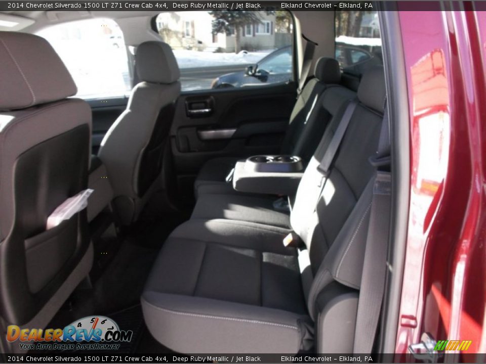 2014 Chevrolet Silverado 1500 LT Z71 Crew Cab 4x4 Deep Ruby Metallic / Jet Black Photo #32