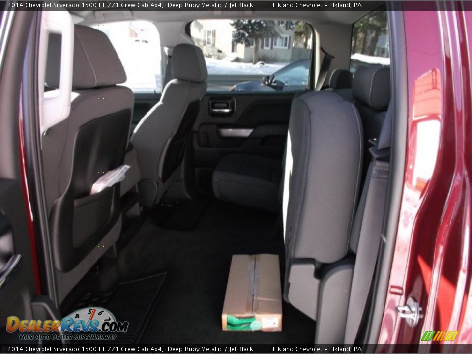 2014 Chevrolet Silverado 1500 LT Z71 Crew Cab 4x4 Deep Ruby Metallic / Jet Black Photo #33