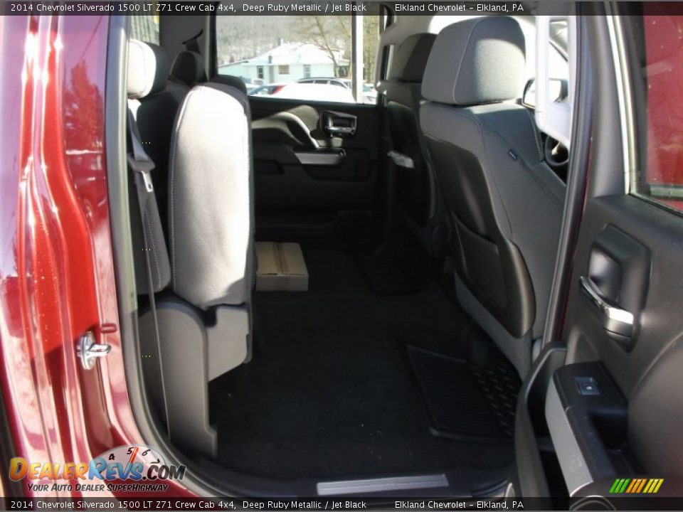 2014 Chevrolet Silverado 1500 LT Z71 Crew Cab 4x4 Deep Ruby Metallic / Jet Black Photo #34