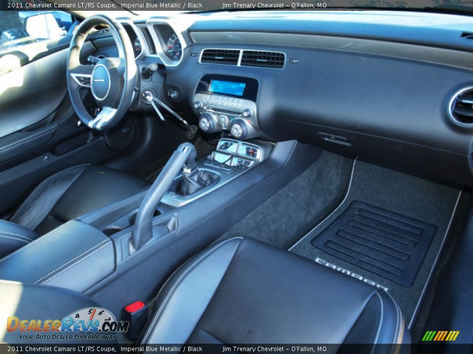 2011 Chevrolet Camaro LT/RS Coupe Imperial Blue Metallic / Black Photo #10