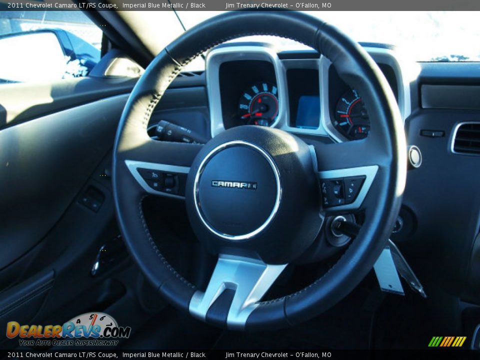 2011 Chevrolet Camaro LT/RS Coupe Imperial Blue Metallic / Black Photo #11