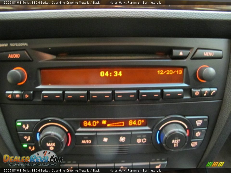 2006 BMW 3 Series 330xi Sedan Sparkling Graphite Metallic / Black Photo #22
