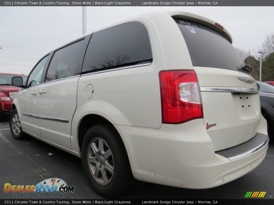 2011 Chrysler Town & Country Touring Stone White / Black/Light Graystone Photo #2