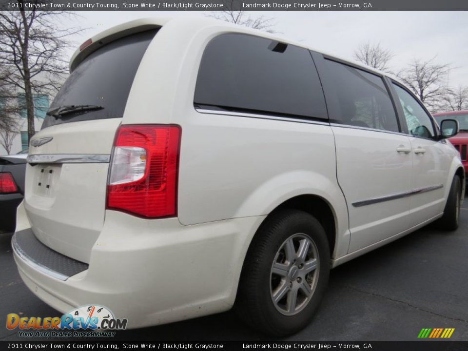 2011 Chrysler Town & Country Touring Stone White / Black/Light Graystone Photo #3
