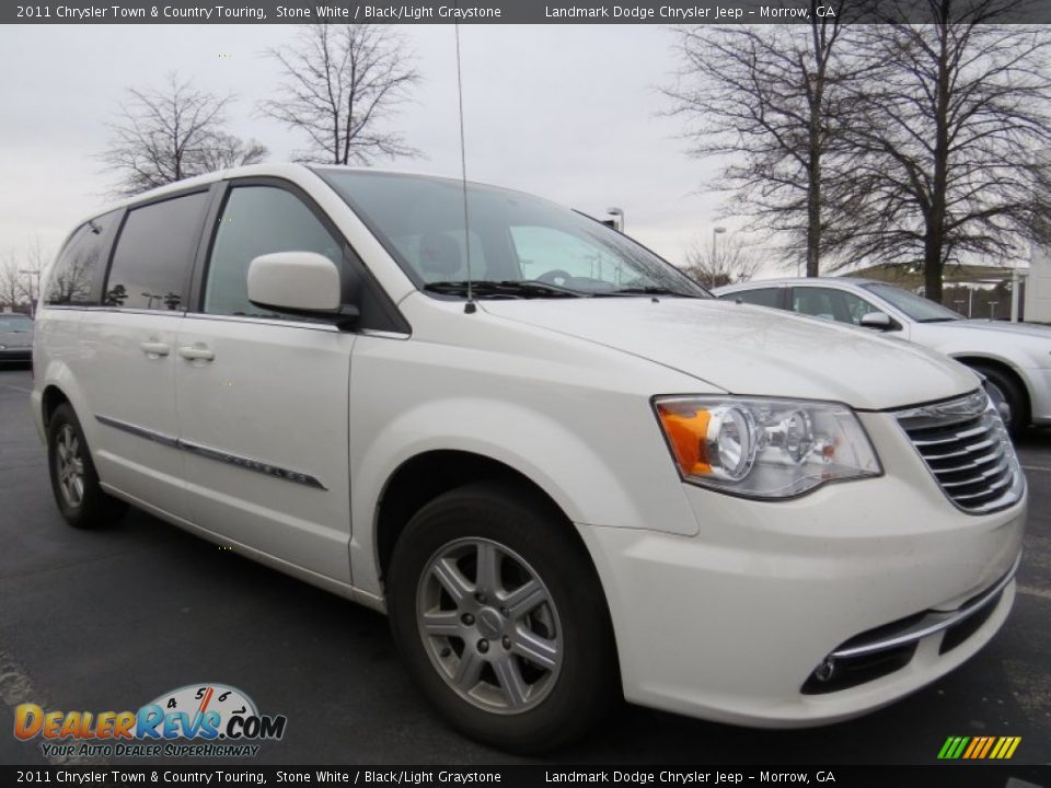 2011 Chrysler Town & Country Touring Stone White / Black/Light Graystone Photo #4