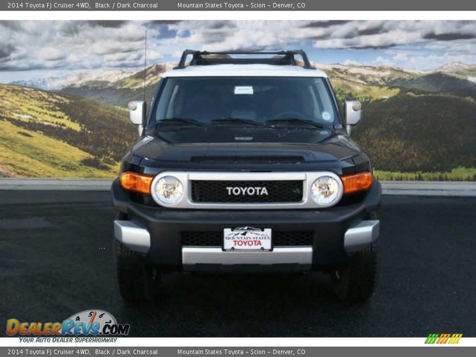 2014 Toyota FJ Cruiser 4WD Black / Dark Charcoal Photo #2