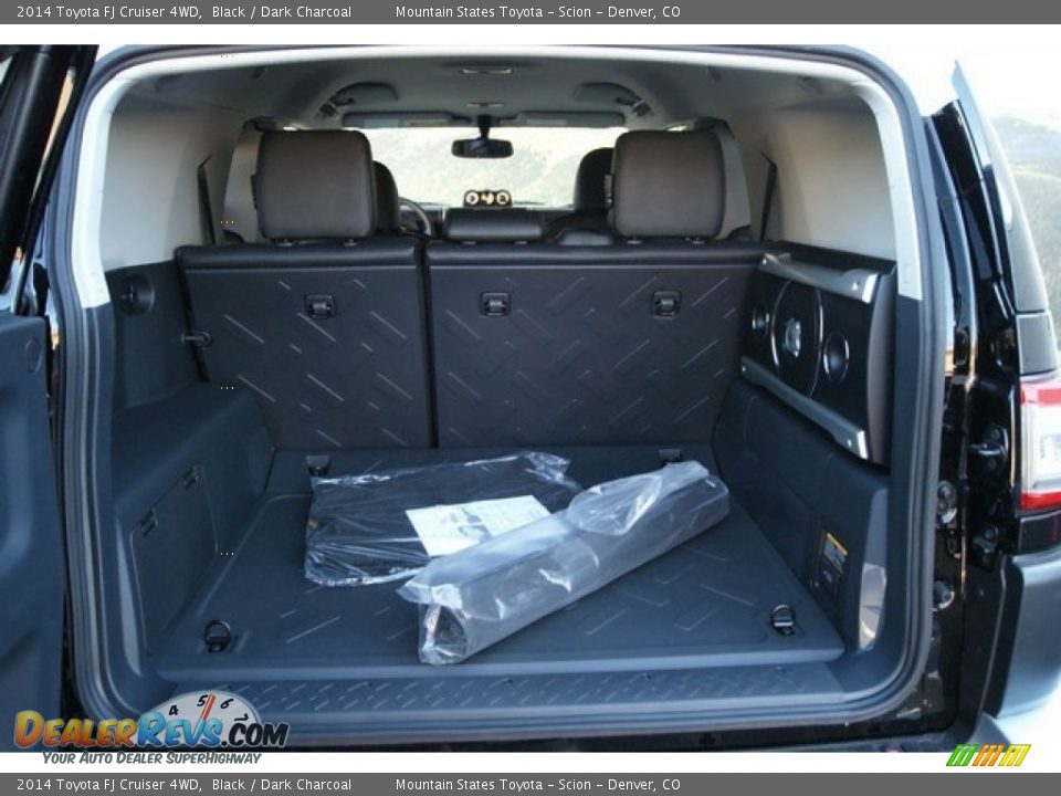 2014 Toyota FJ Cruiser 4WD Black / Dark Charcoal Photo #9