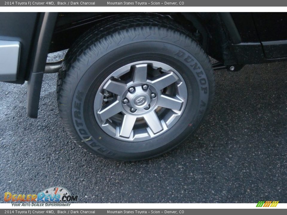 2014 Toyota FJ Cruiser 4WD Black / Dark Charcoal Photo #10