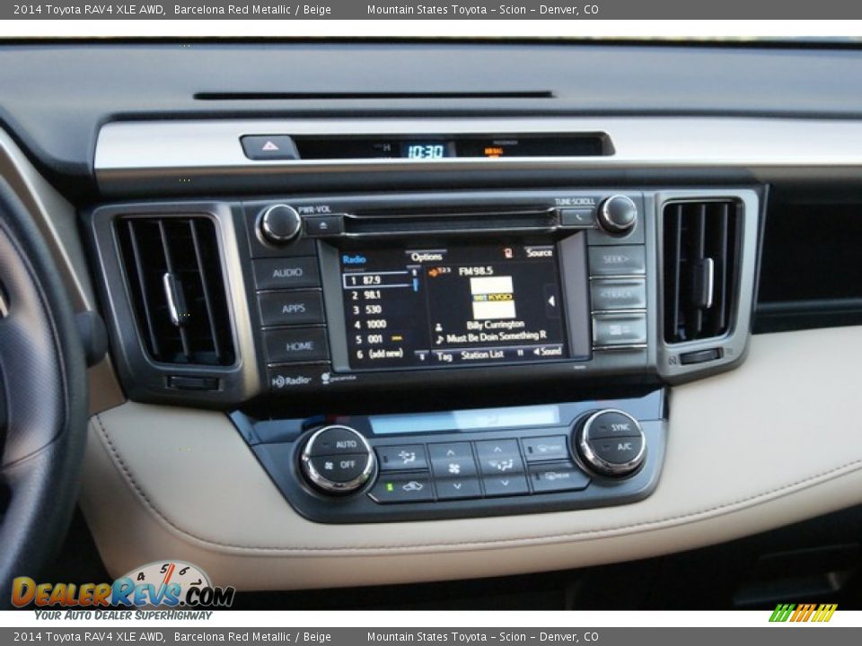 2014 Toyota RAV4 XLE AWD Barcelona Red Metallic / Beige Photo #5
