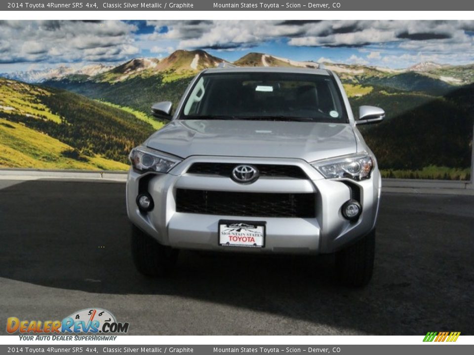 2014 Toyota 4Runner SR5 4x4 Classic Silver Metallic / Graphite Photo #2