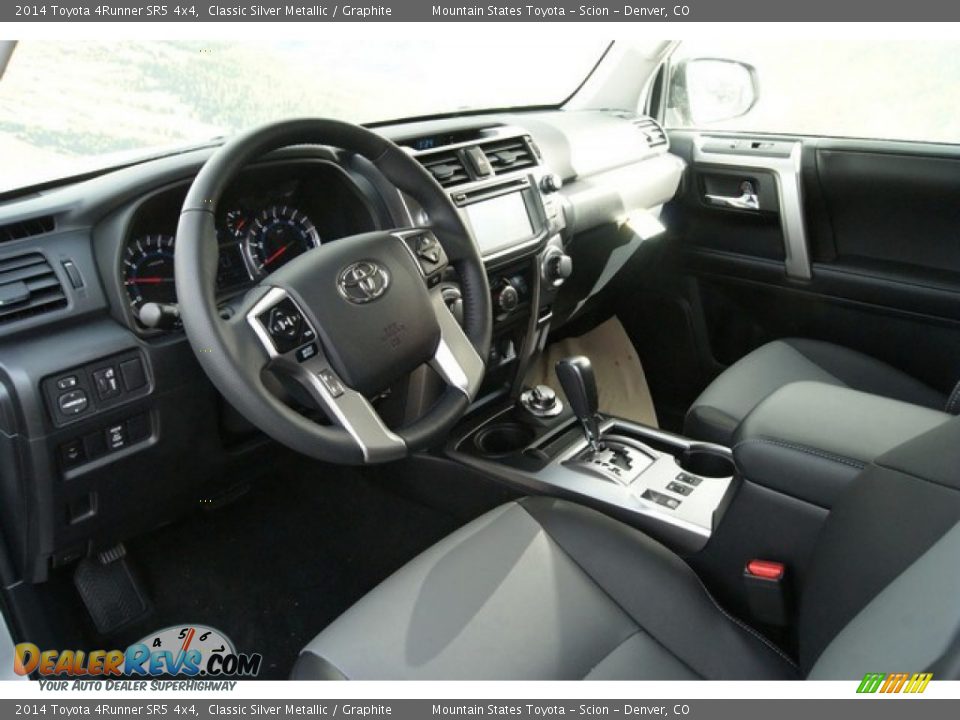 2014 Toyota 4Runner SR5 4x4 Classic Silver Metallic / Graphite Photo #5