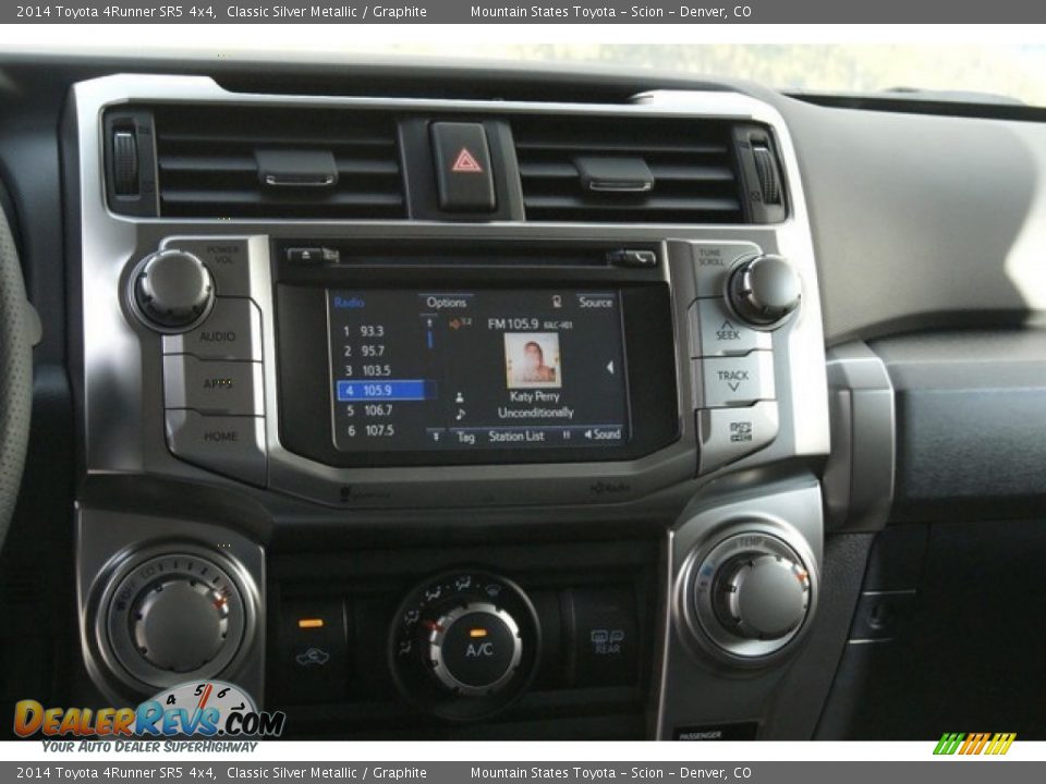2014 Toyota 4Runner SR5 4x4 Classic Silver Metallic / Graphite Photo #6