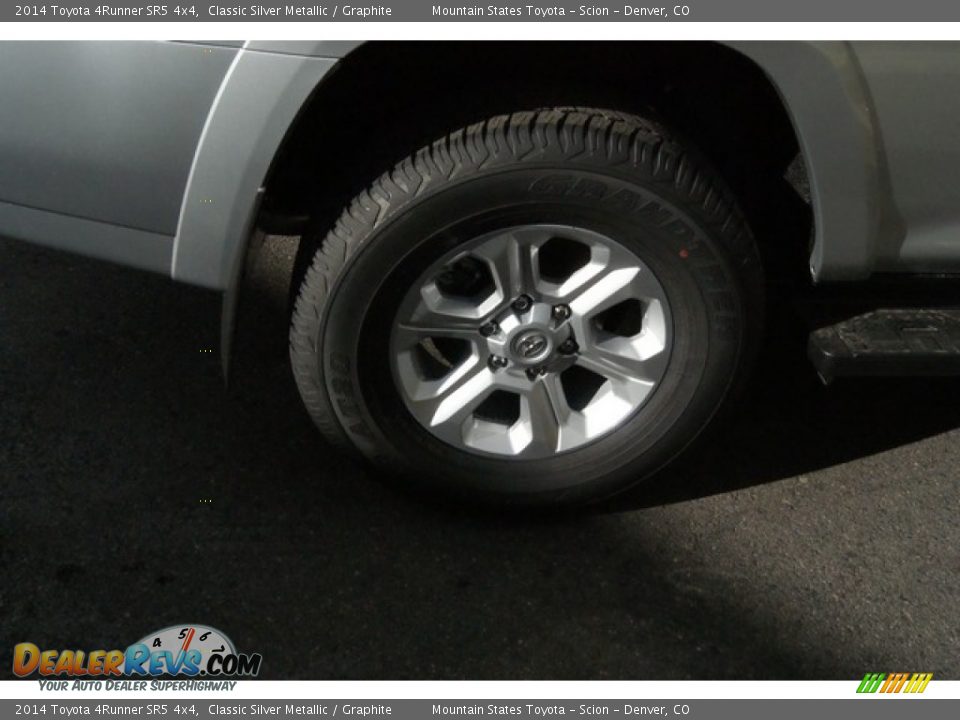 2014 Toyota 4Runner SR5 4x4 Classic Silver Metallic / Graphite Photo #9