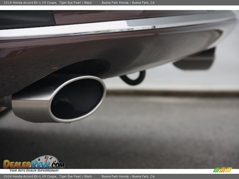 2014 Honda Accord EX-L V6 Coupe Tiger Eye Pearl / Black Photo #5