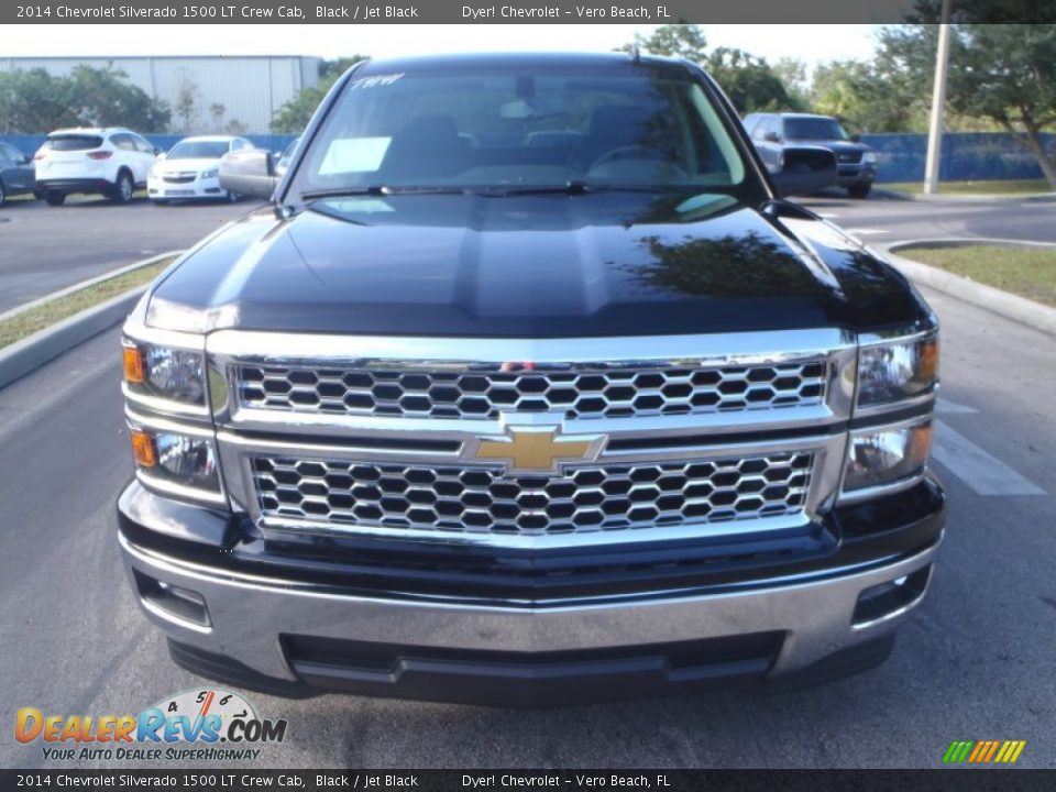 2014 Chevrolet Silverado 1500 LT Crew Cab Black / Jet Black Photo #2